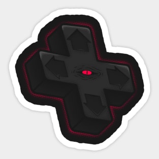 THE D-PAD FROM THE BEYOND! Sticker